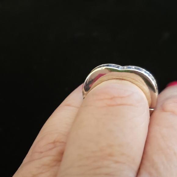 Sz 7, Tanzanite Arthritis Ring in Platinum Over Sterling Silver, 1.25 ctw, NWT - Picture 6 of 8